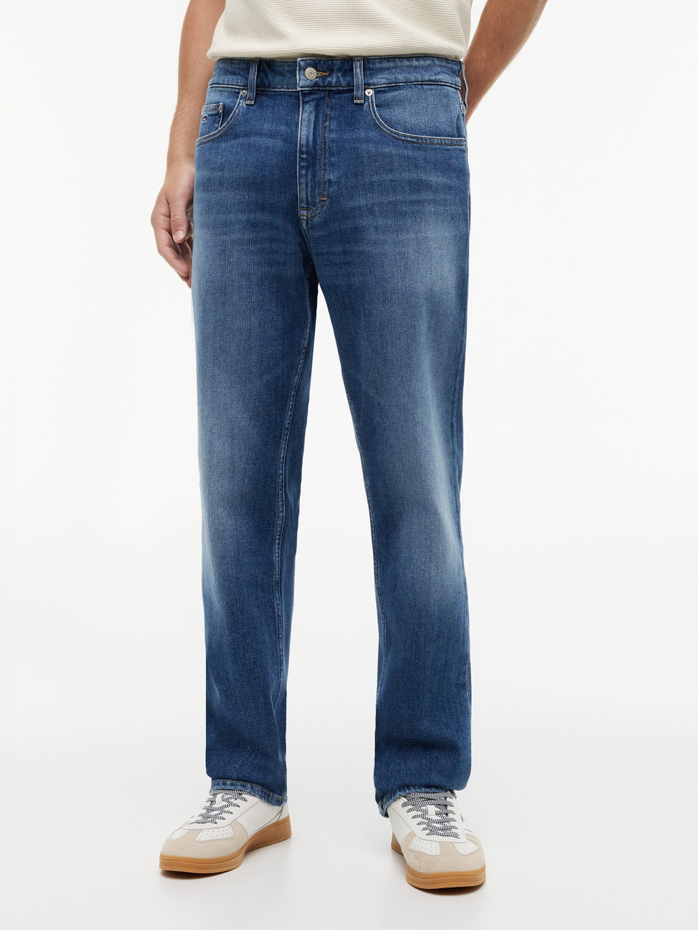 Ryan Slim Straight Mid Wash Jeans