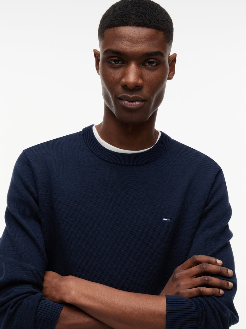 Slim Fit Light Loose Knit Pullover