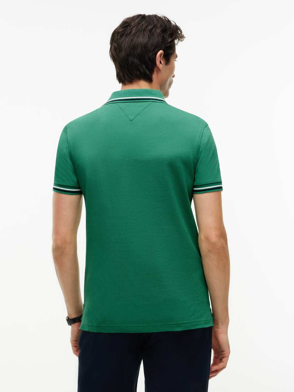 Slim Fit Collar Tipped Polo