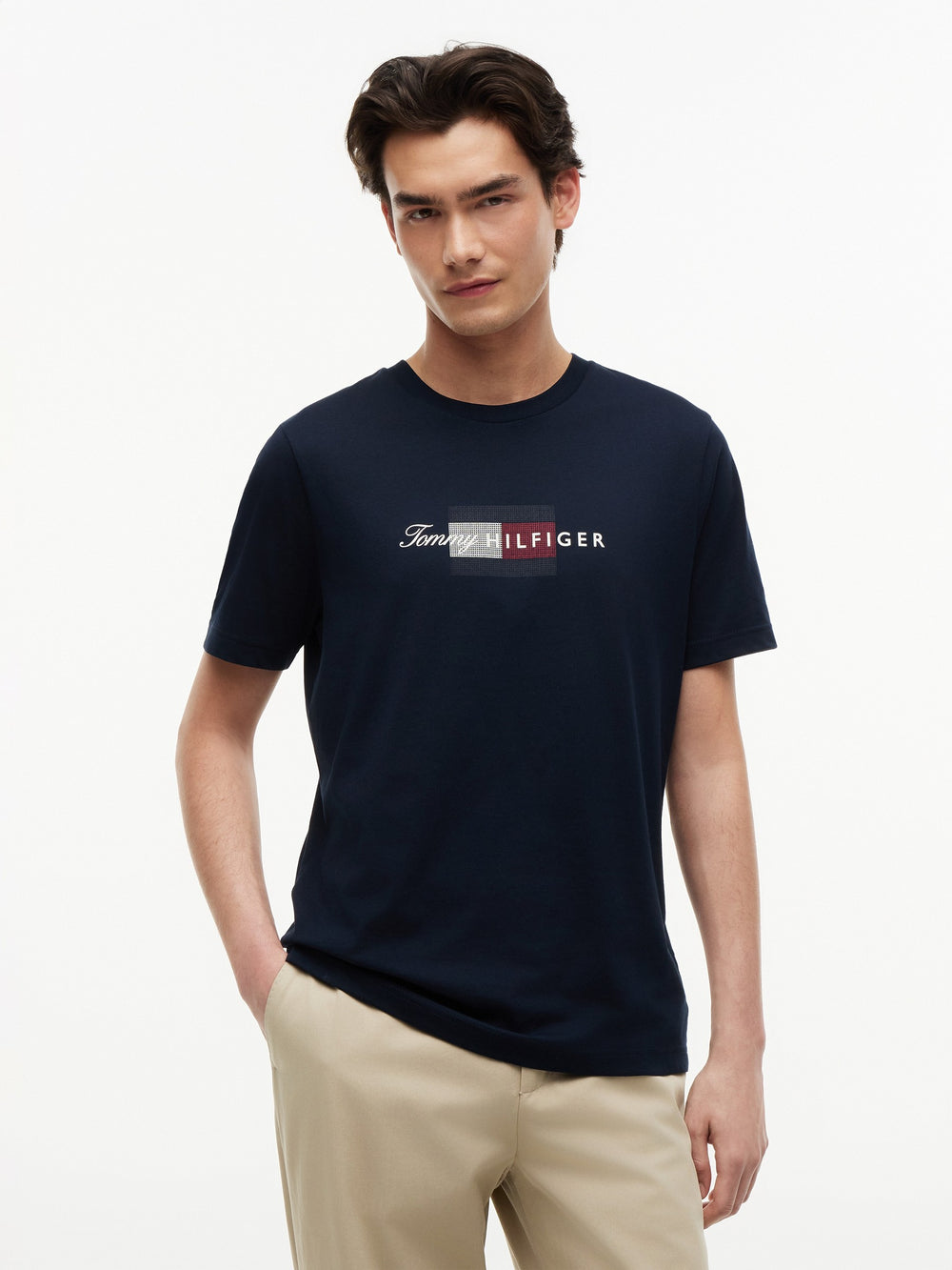 Regular Fit Graphic Logo Tshirt