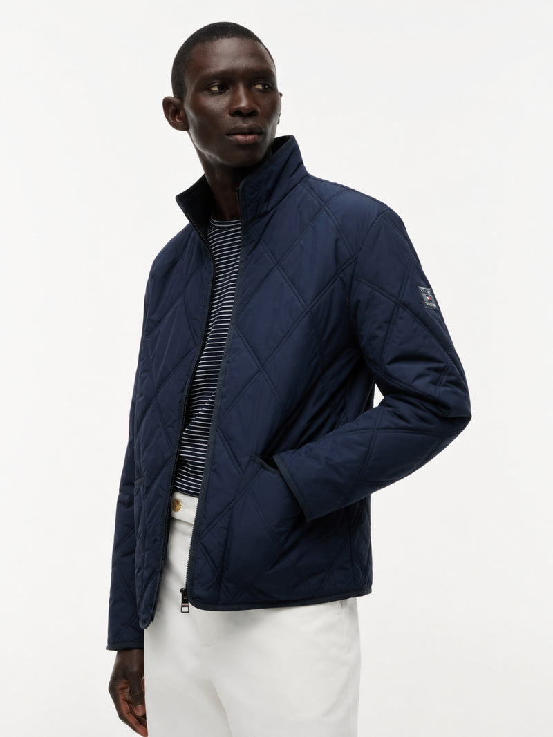 Regular Fit Quilted or Padded Jacket