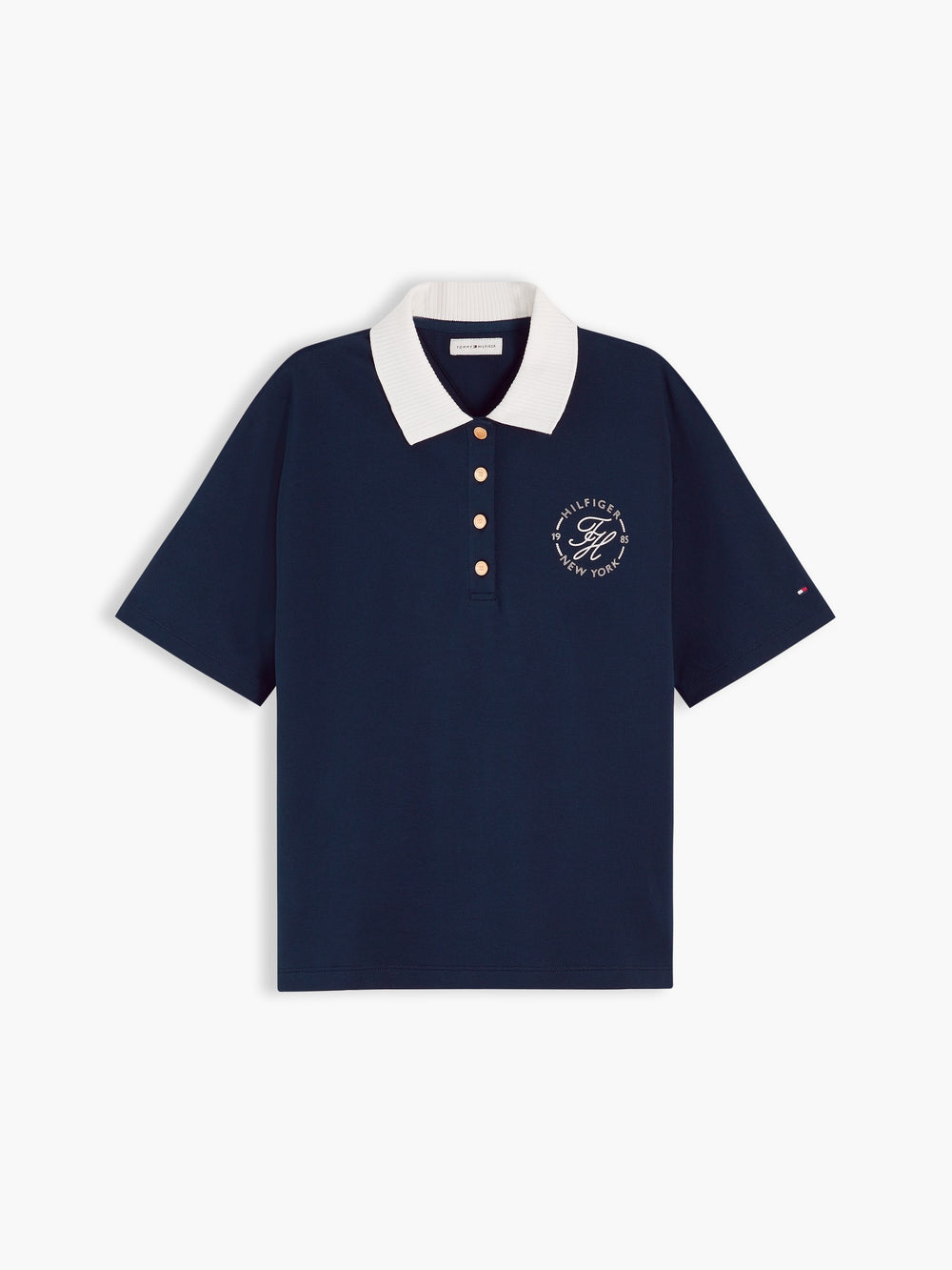 Solid Regular Fit Half Sleeve Pique Polo