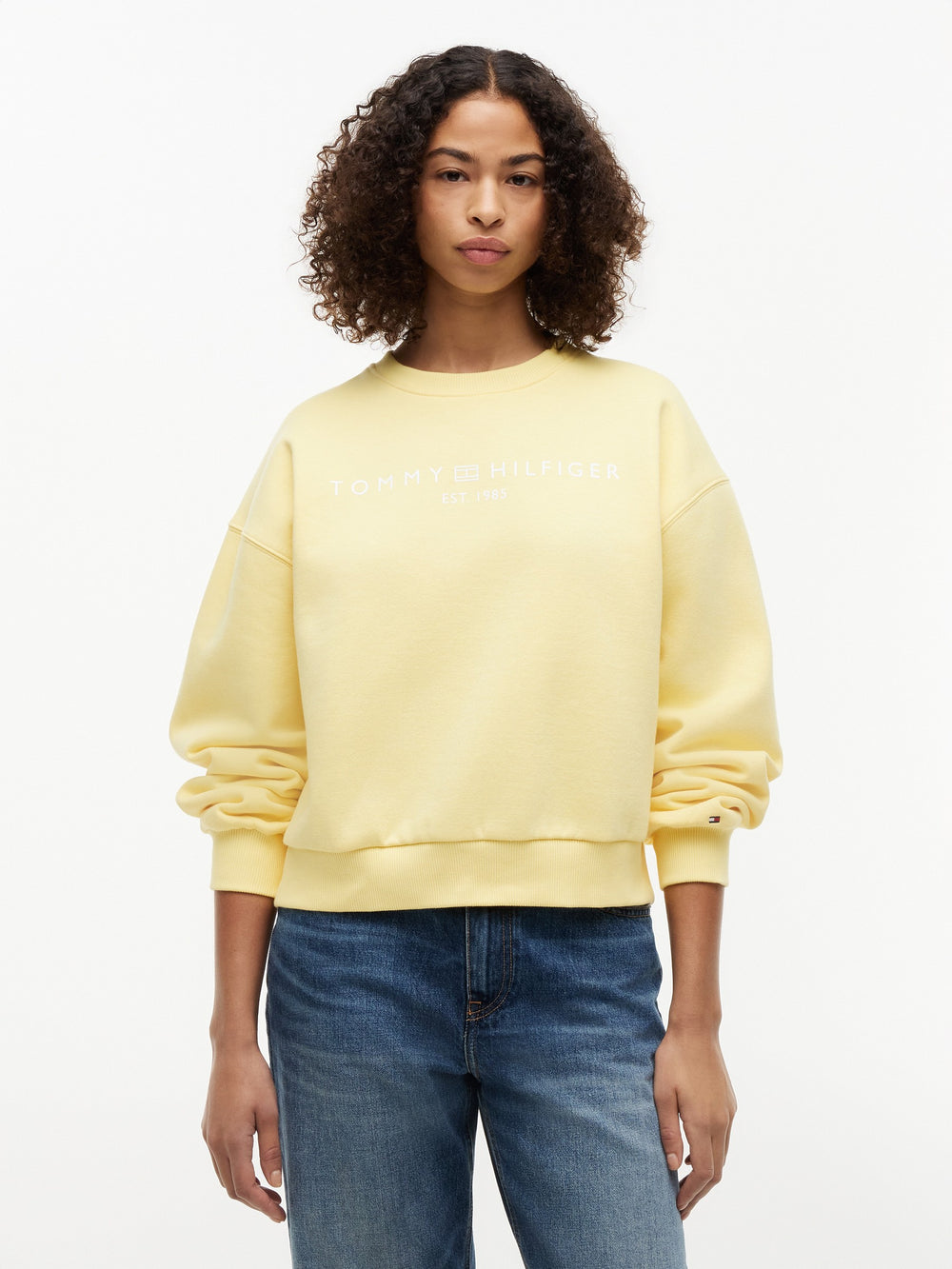 Relaxed Fit Fleece Pullover
