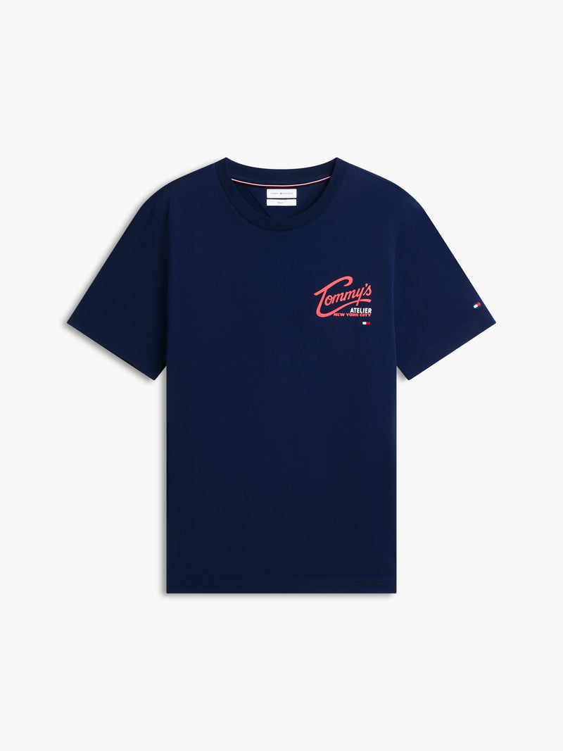 Regular Fit Back Print Tshirt
