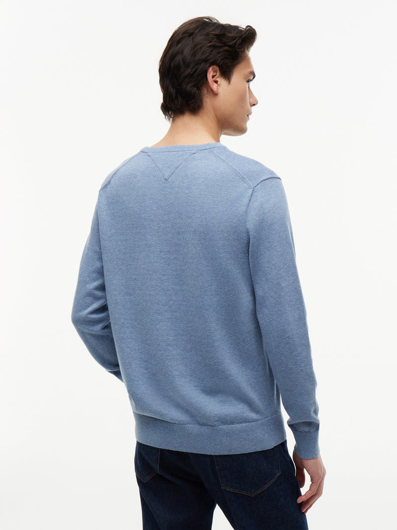 V Neck Solid Sweater