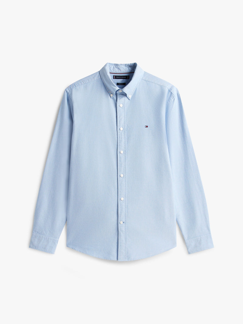 Regular Fit Solid Oxford Shirt