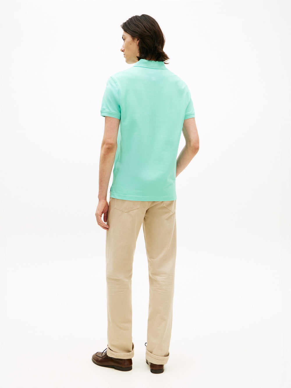Regular Fit Solid Pique Polo