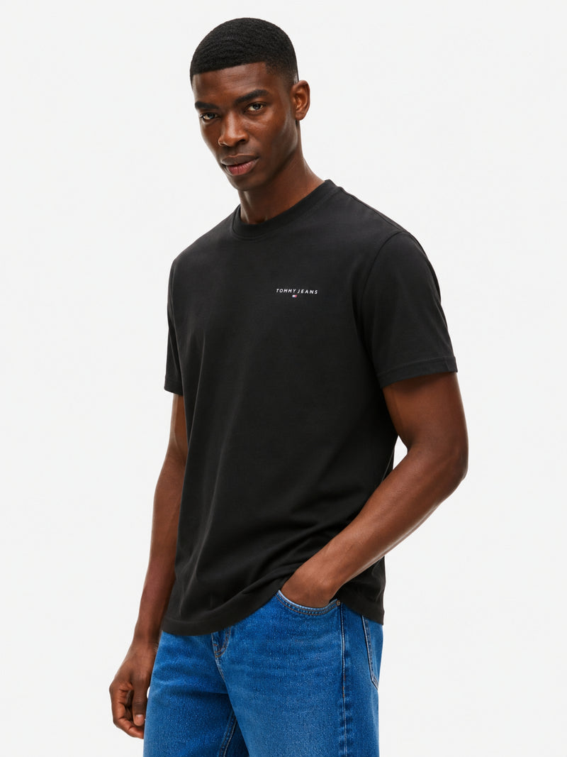 Slim Fit Linear Logo T-Shirt