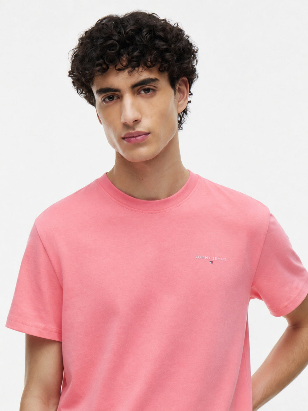 Slim Fit Linear Logo T-Shirt