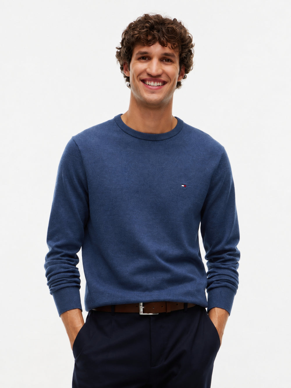 Crew Neck Basic Sweater