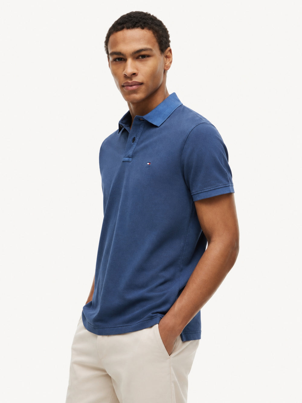 Regular Fit Solid Pique Polo