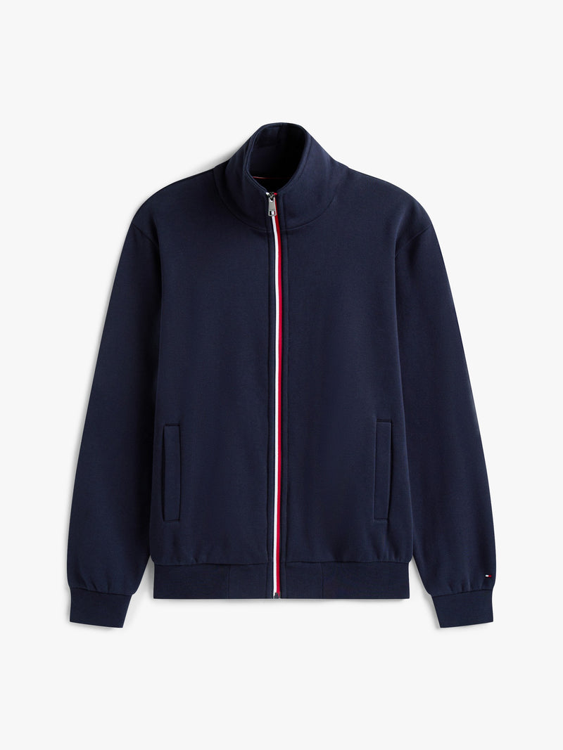 Regular Fit Zip Thru Fleece Sweater
