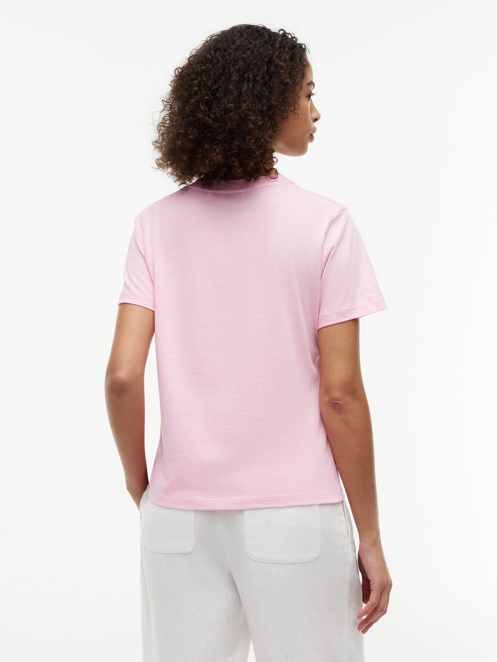 Solid Regular Fit Half Sleeve Cotton Jersey T-Shirt