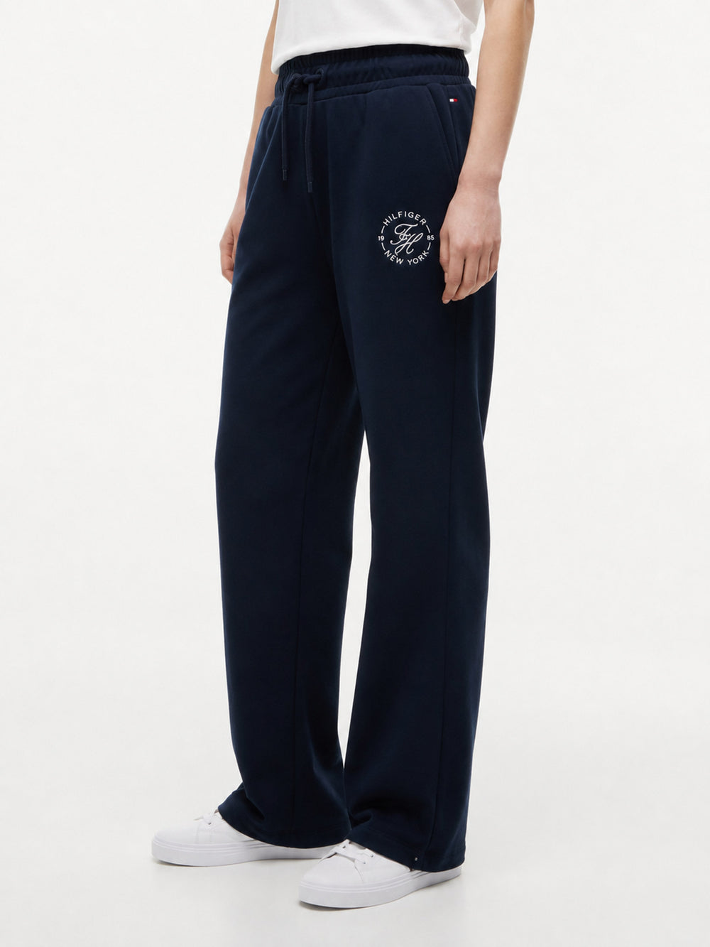 Solid Straight Fit Track Pant