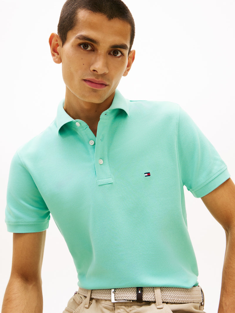 Slim Fit Solid Pique Polo