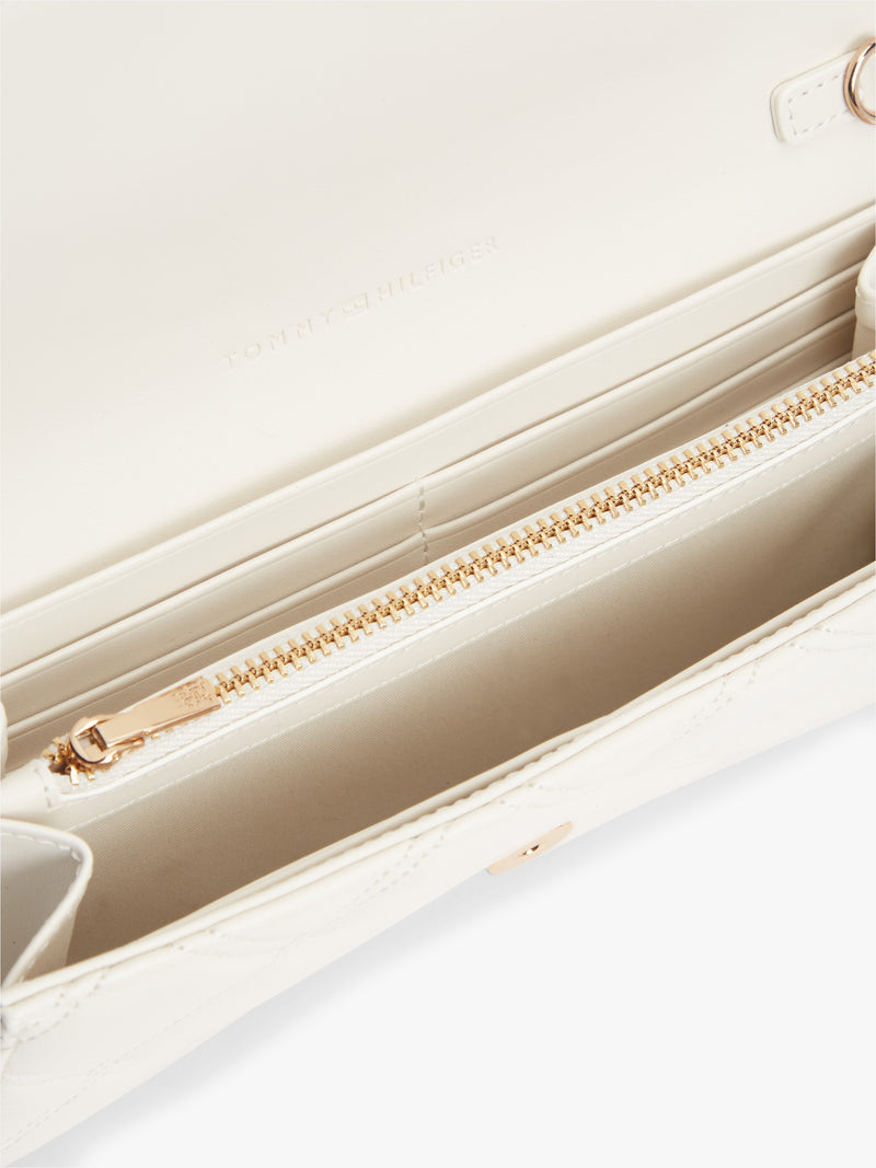 Embossed Pu Wallet On Sling Wallet