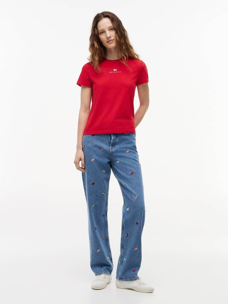 Solid Regular Fit Half Sleeve Cotton Jersey T-Shirt
