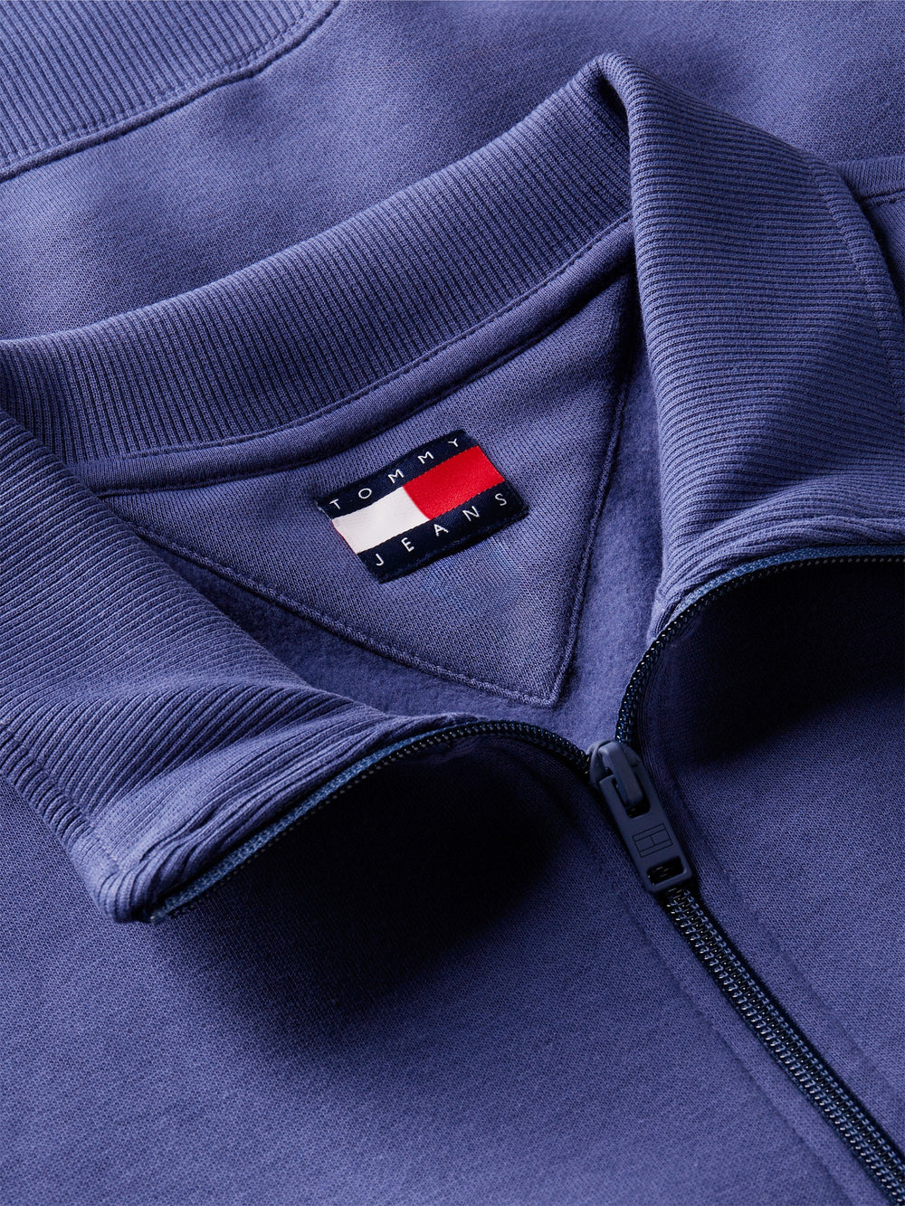 Regular Fit Brushed Fleece Quarter Zip Sweatshirt