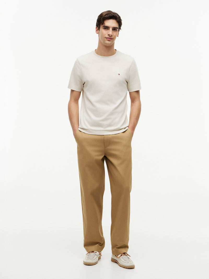 Regular Fit Solid Tshirt