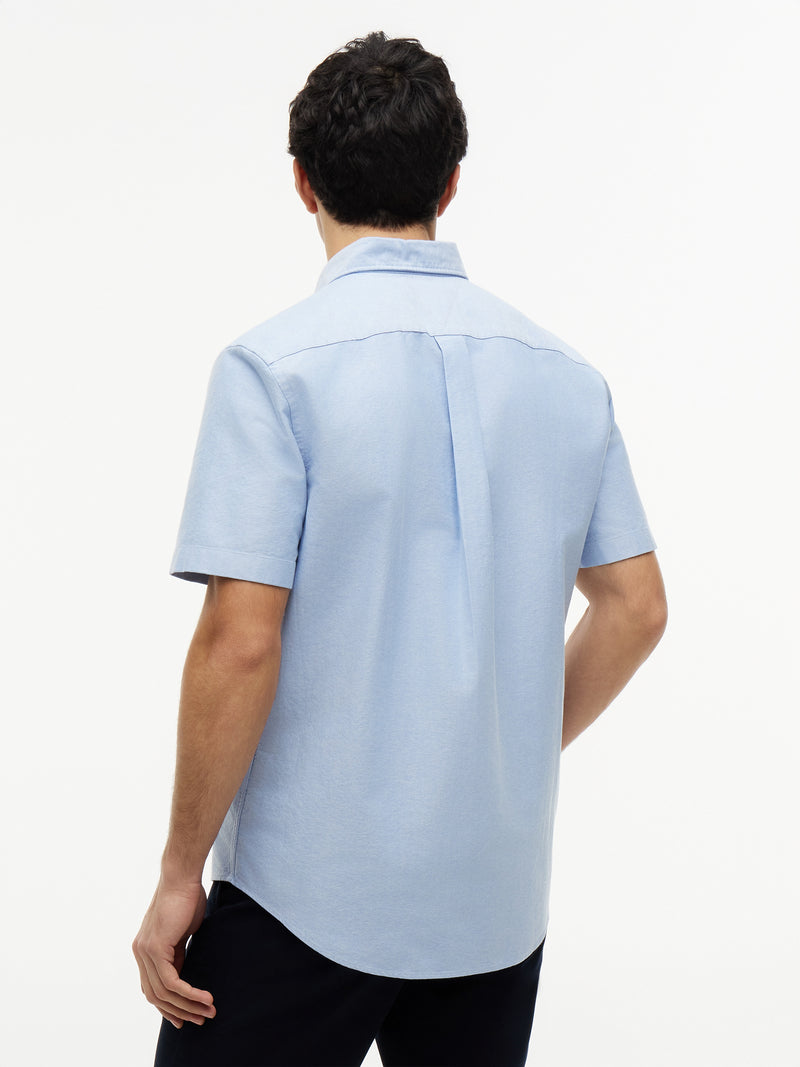 Regular Fit Solid Oxford Shirt