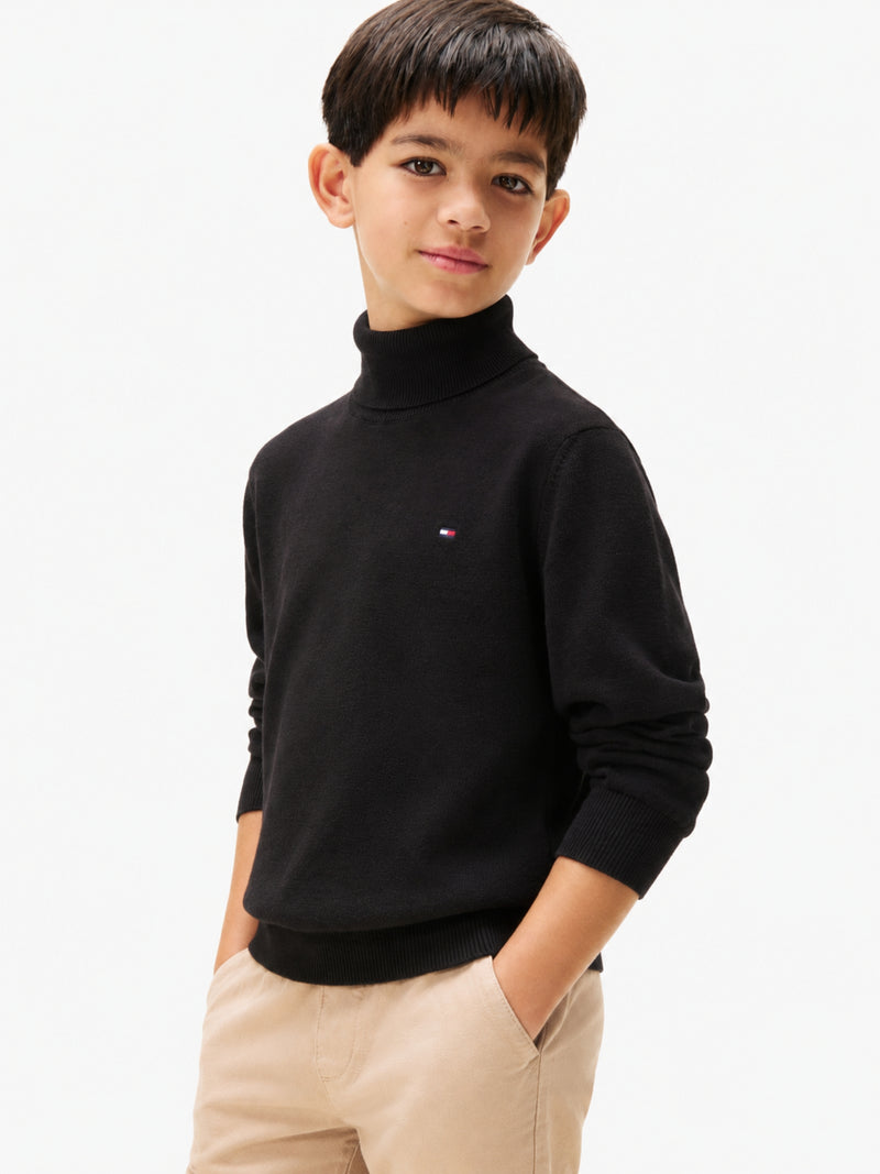 Kids High Neck Sweater