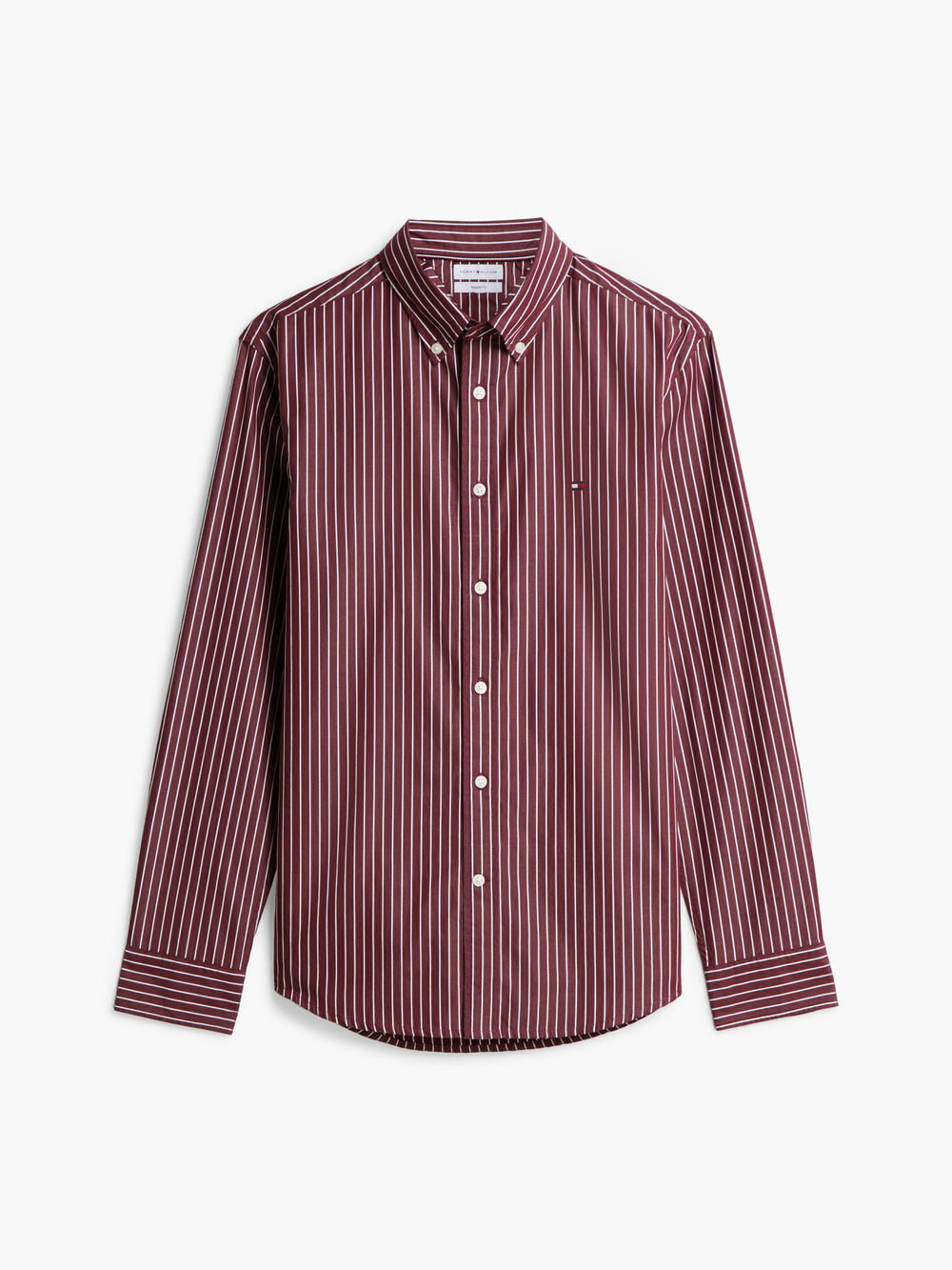 Regular Fit Stripe Poplin Shirt