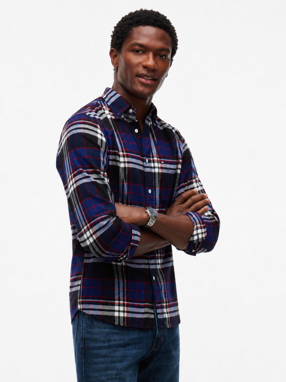 Regular Fit Check Flannel Shirt