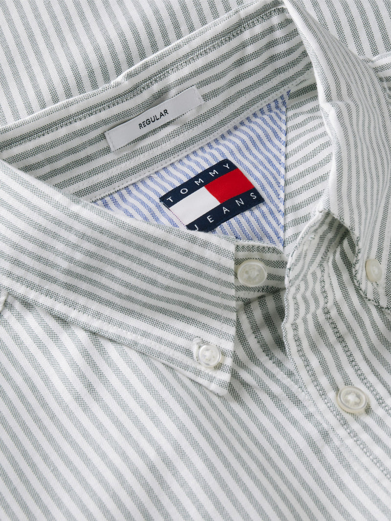Regular Fit Stripe Oxford Shirt