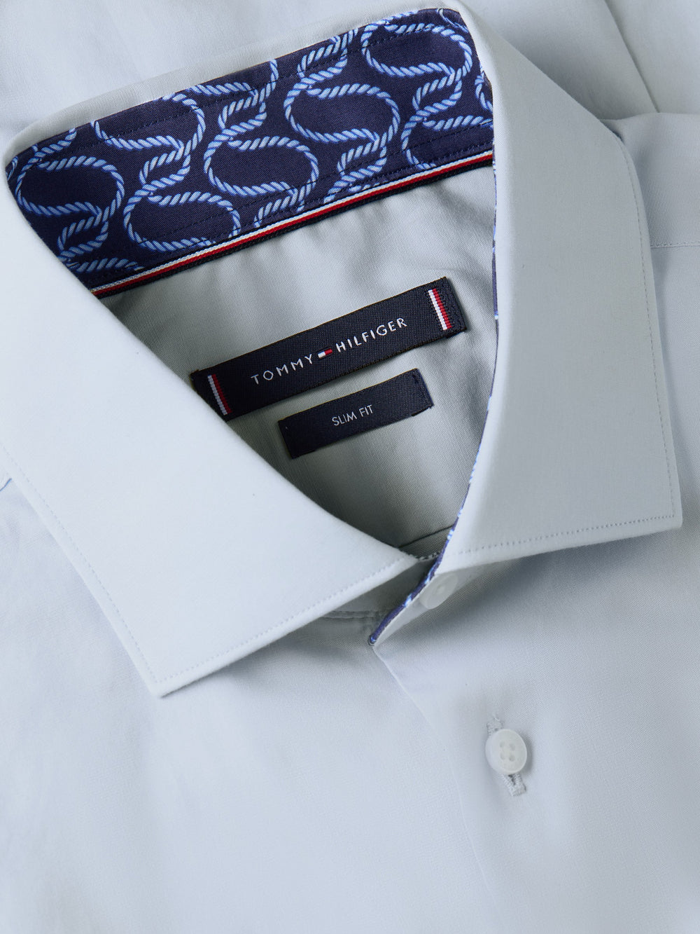 Slim Fit Solid Poplin Shirt