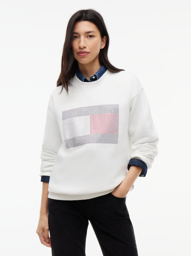 Relaxed Fit Fleece Sweatshirt