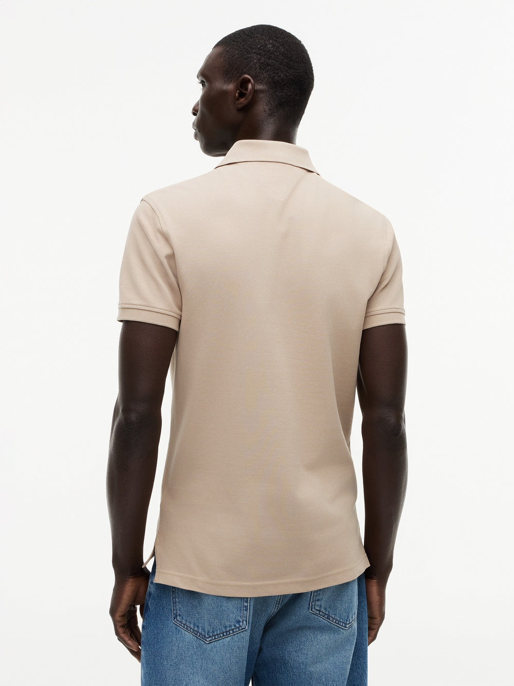 Slim Fit Solid Pique Polo