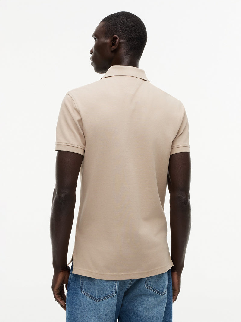 Slim Fit Solid Pique Polo
