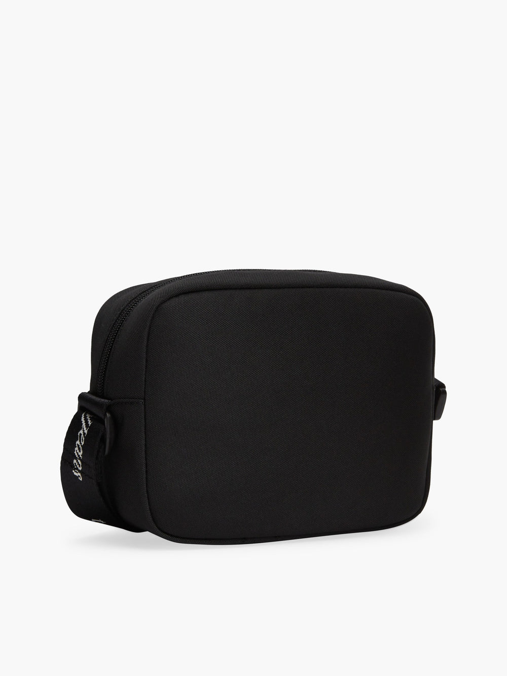Solid Polyester Crossbody Bag
