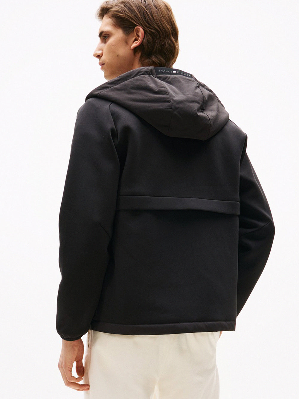 Regular Fit Mid Weight Mix Media Jacket