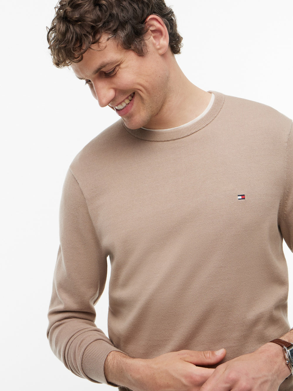 Crew Neck Basic Sweater