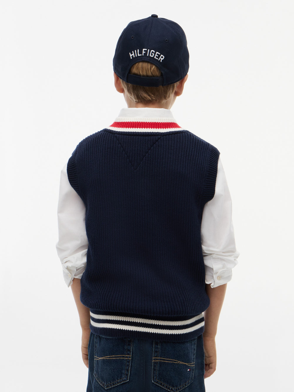 Kids Cable Knit Vest