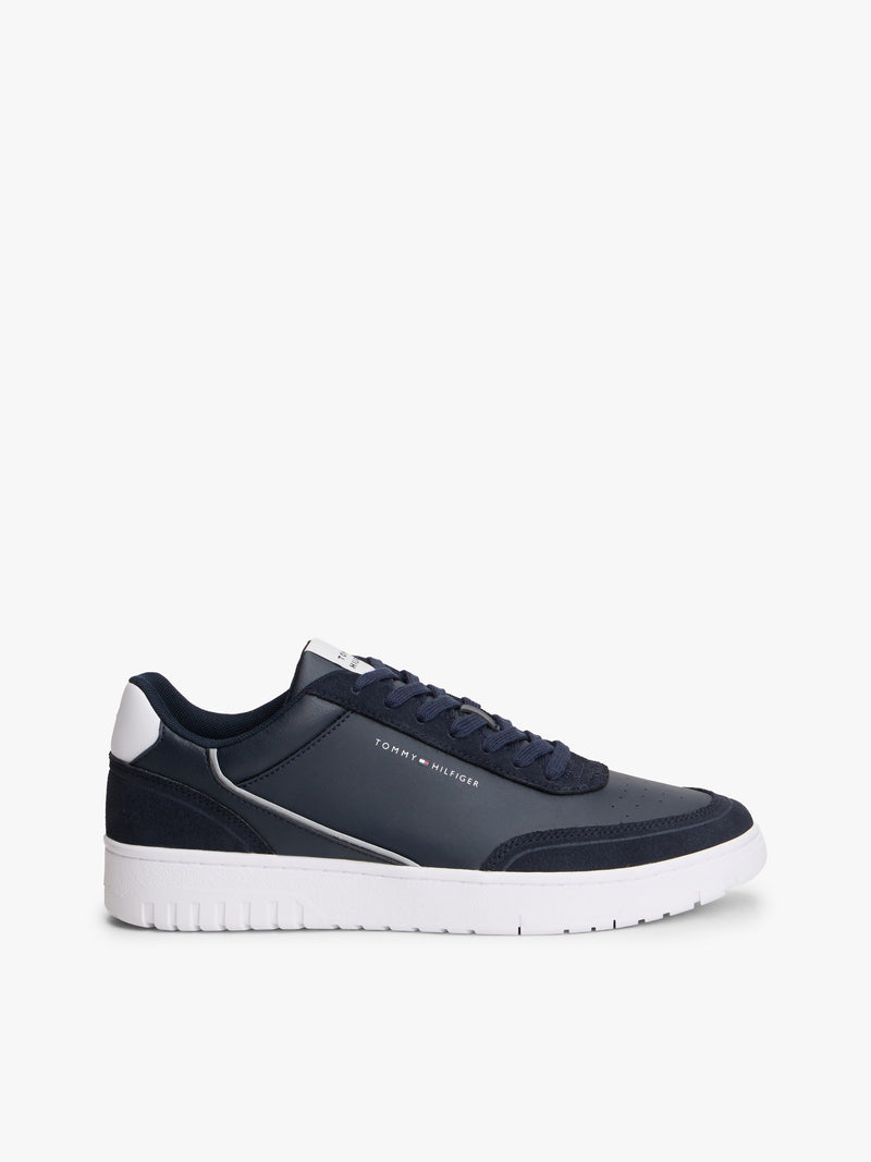 Men Suede Mix Cupsole Sneaker