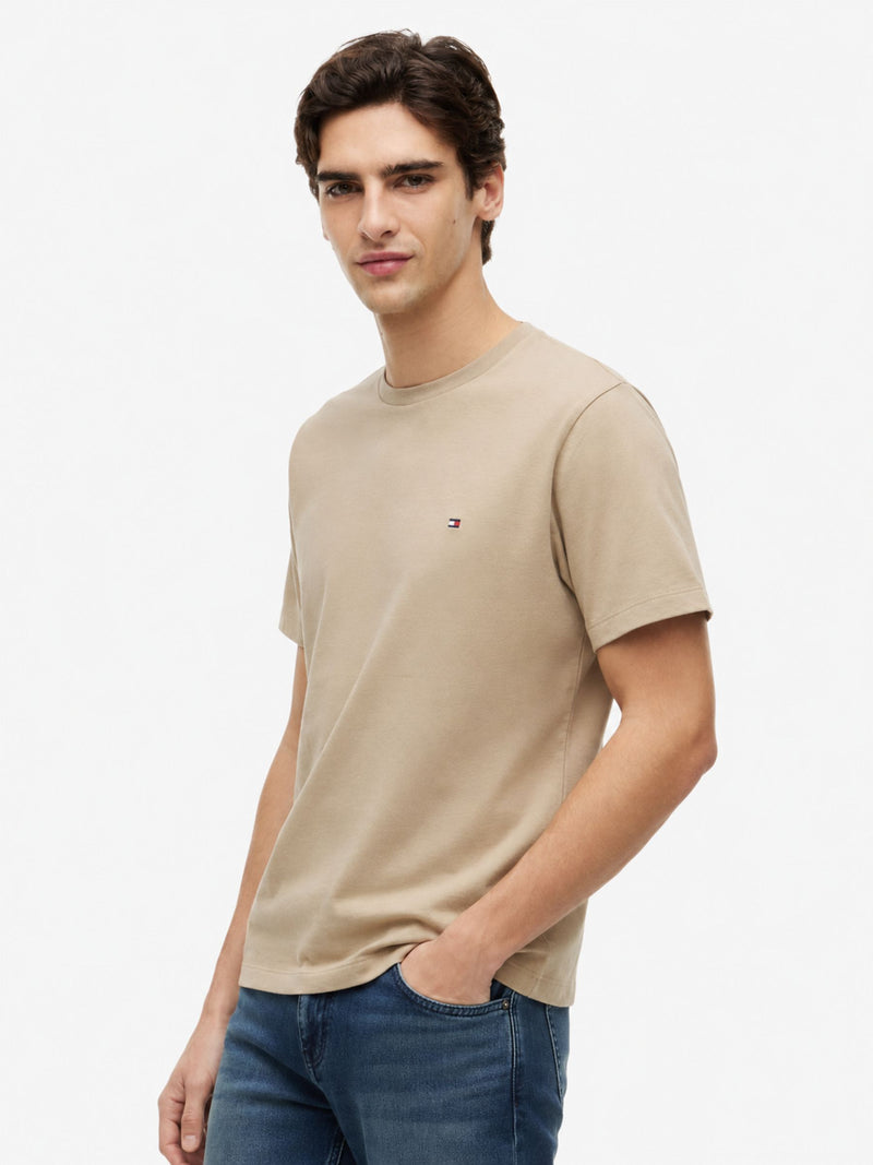 Regular Fit Solid Tshirt