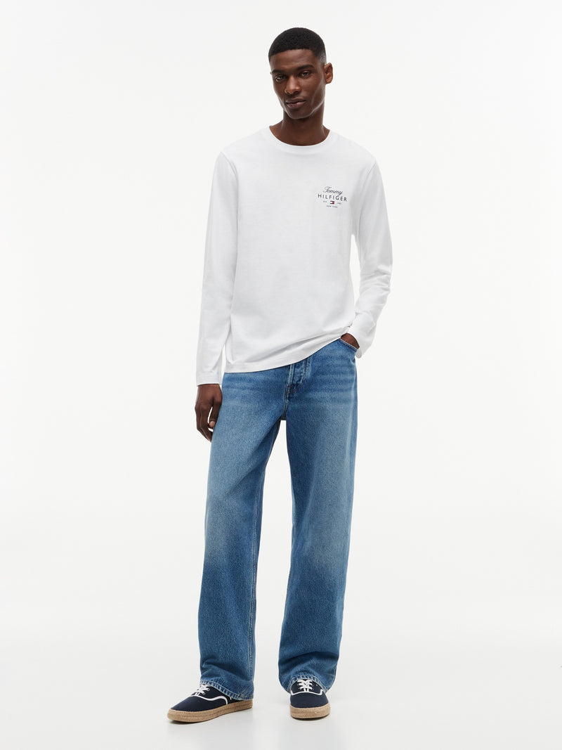 Regular Fit Graphic Logo Tshirt
