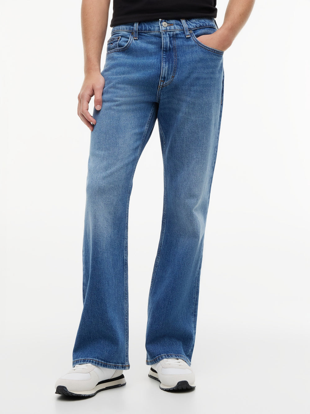 Ryan Bootcut Slim Bootcut Mid Wash Jeans