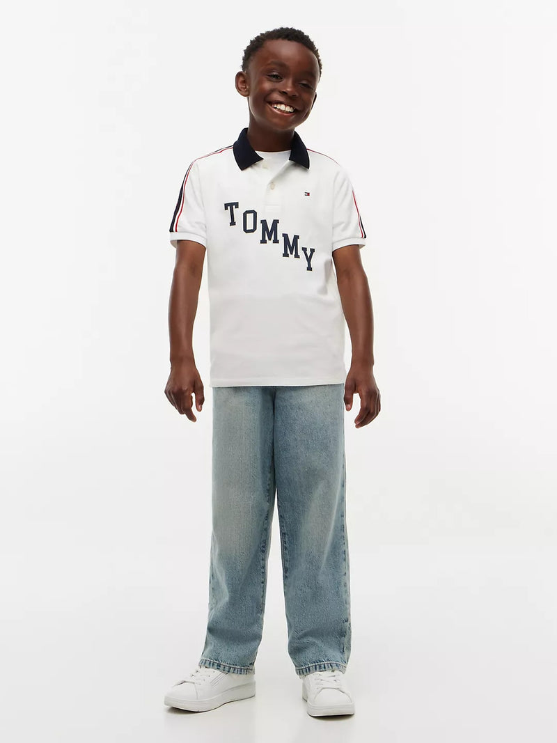 Kids Stretch Polo