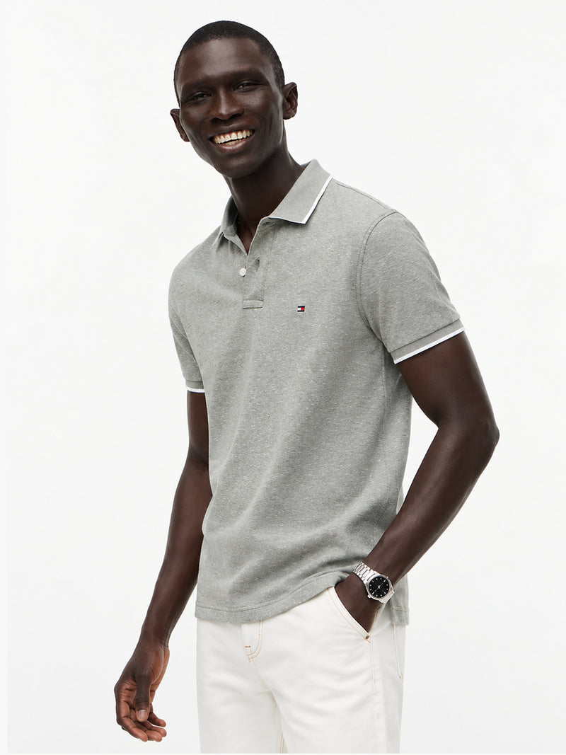 Regular Fit Collar Tipped Polo