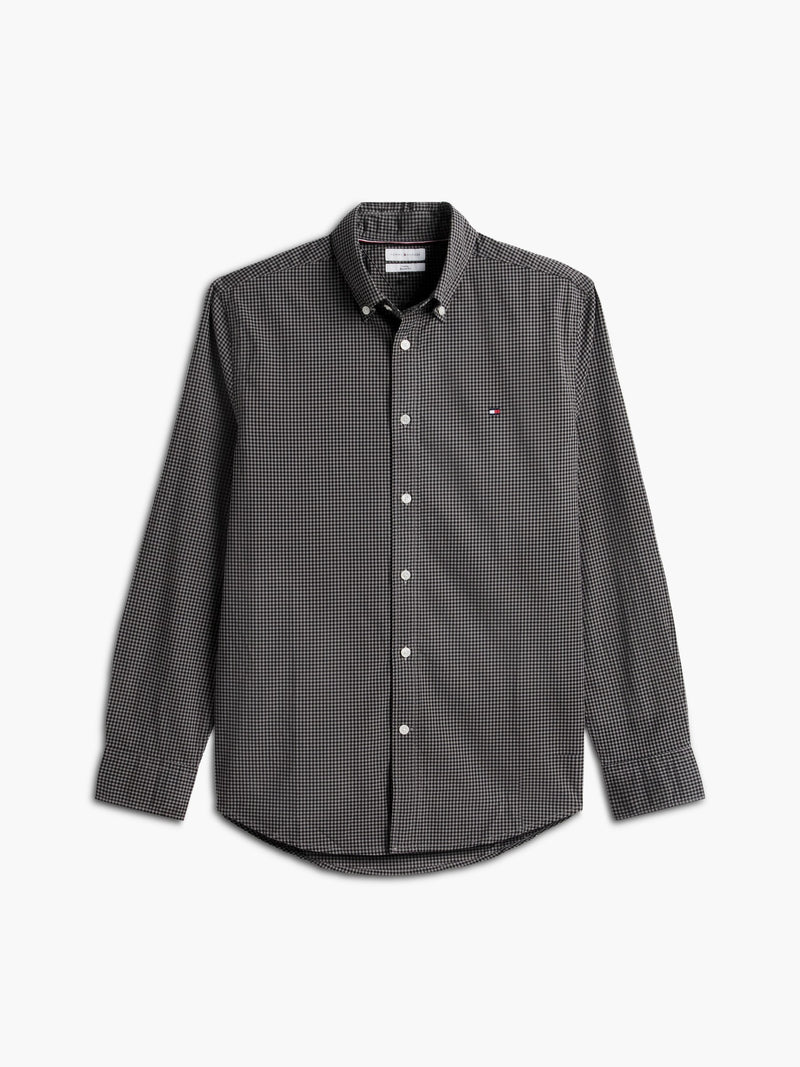 Regular Fit Check Poplin Shirt