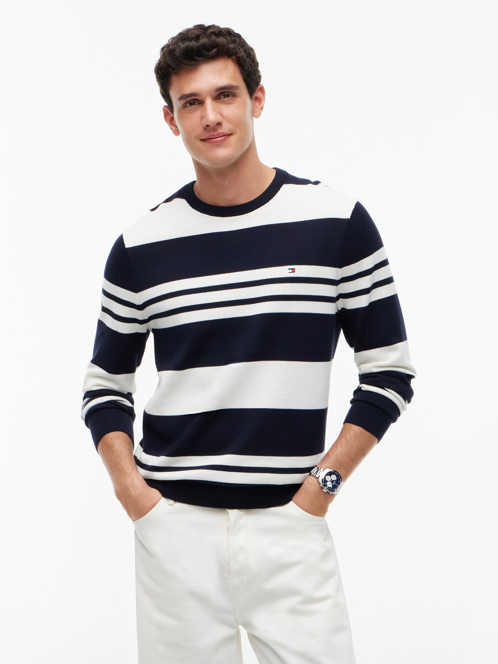 Crew Neck Basic Sweater