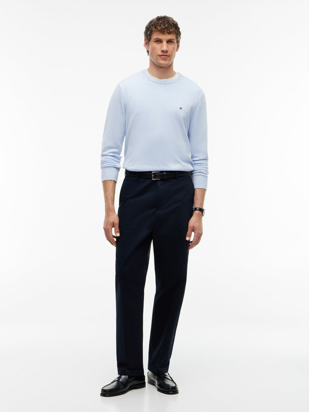 Crew Neck Basic Sweater