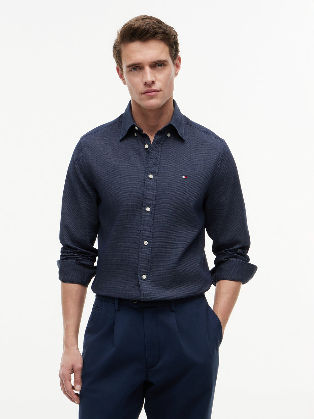 Regular Fit Texture Shirt