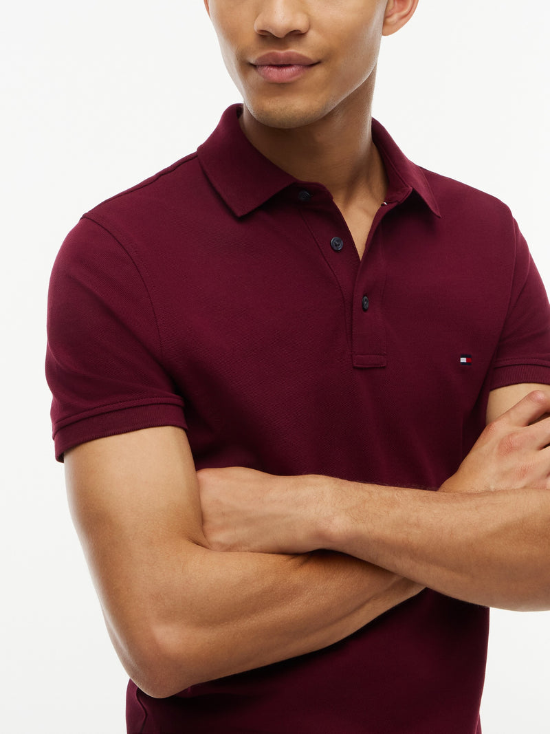Slim Fit Solid Pique Polo
