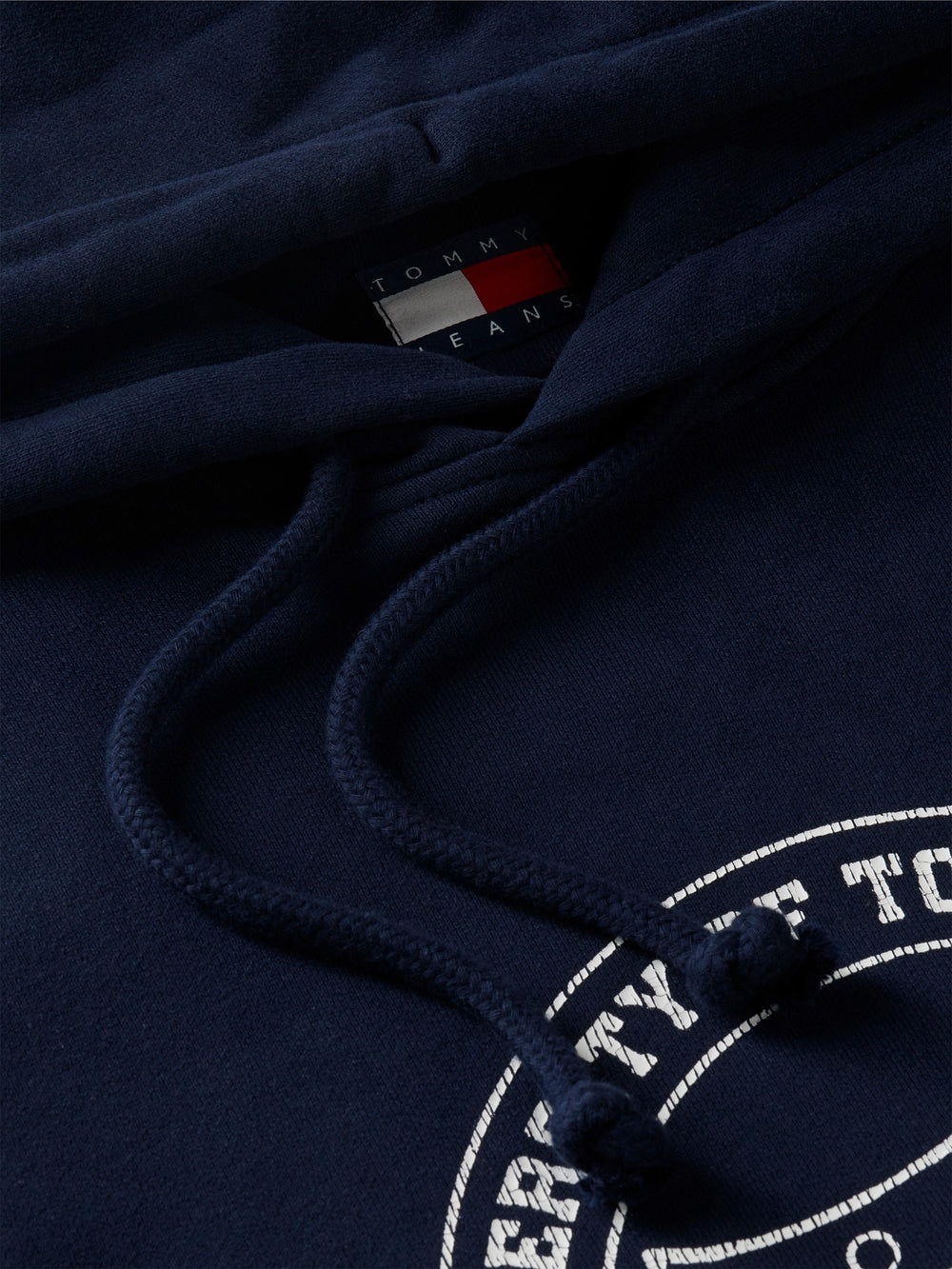 Regular Fit Diagonal Terry Hooded Sweatshirt