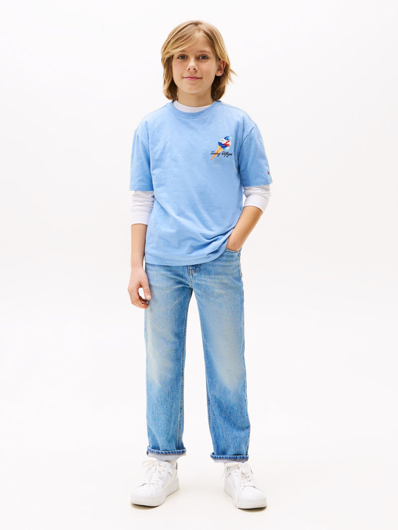 Boys Straight Stretch Jeans