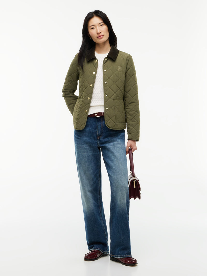 Slim Fit Quilted Jacket